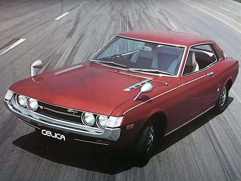 Toyota Celica (RA21, TA20, TA22) 1 поколение, рестайлинг, купе (08.1972 - 08.1973)